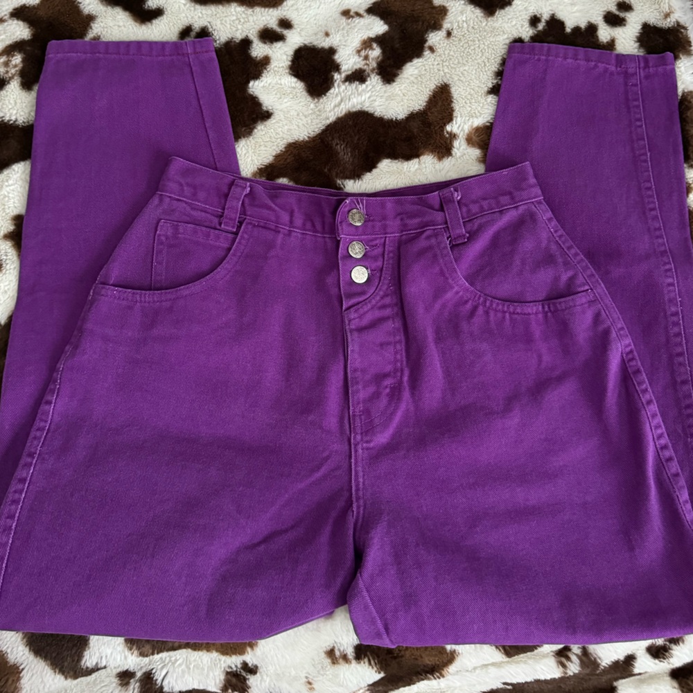 Purple Bareback Jeans